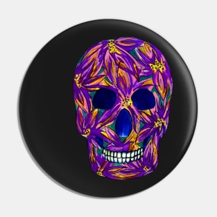 Sugar Skull (large, untiled design) Pin