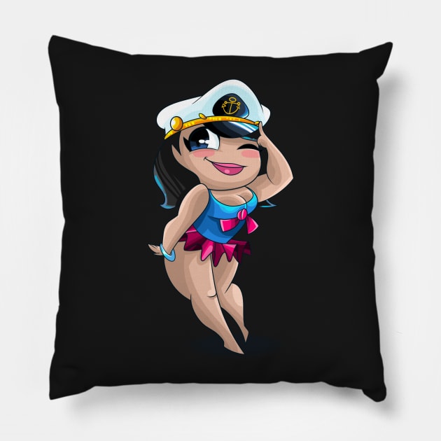 Lalli the Captain Pillow by Jasonfm79