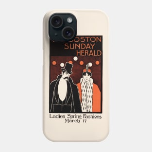 The Boston Sunday herald, Spring fashions Phone Case