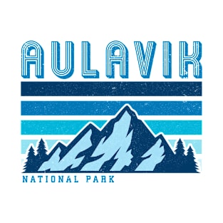 Aulavik national park retro vintage T-Shirt