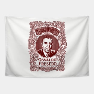 Osvaldo Fresedo in Red Tapestry