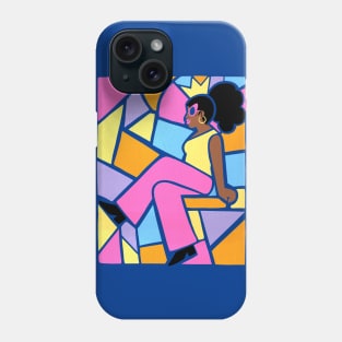 Stained Glass Girl Phone Case