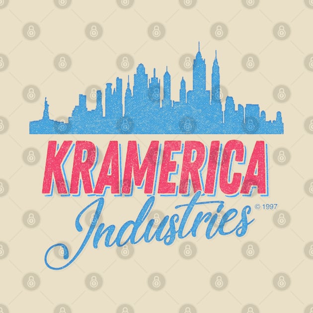 Kramerica Industries - Faded 90s Style Logo Design by DankFutura