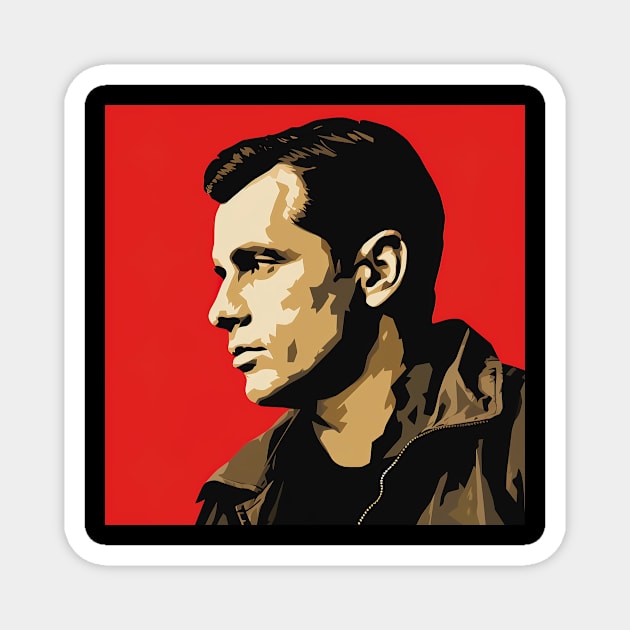 Jack Kerouac Magnet by ComicsFactory