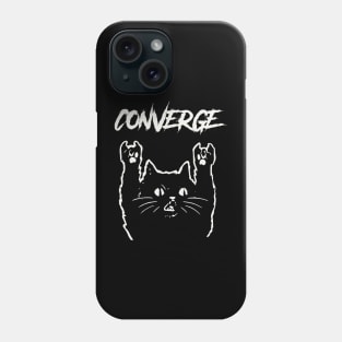 converge and the cat Phone Case