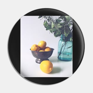 Lemons and Eucalyptus Pin