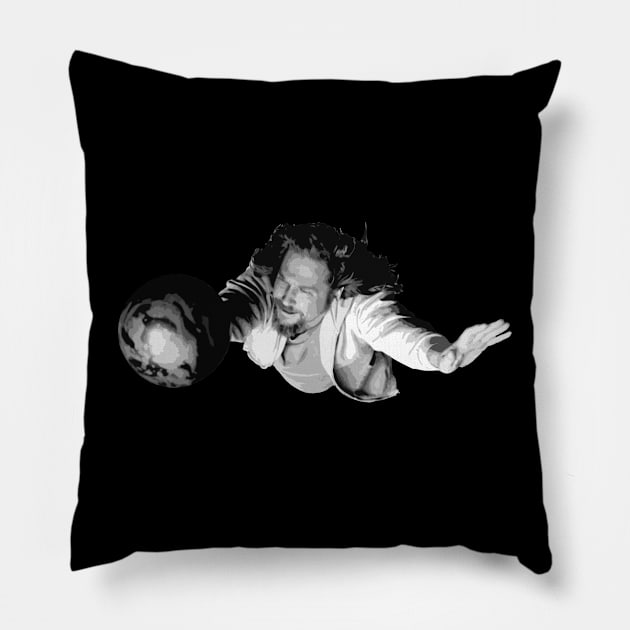 The Dude Flying Pillow by TEEVEETEES