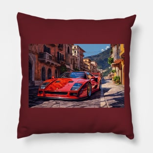 Ferrari F40 Pillow