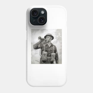 "Cease Fire" by Chevalier Fortunino Matania (1945 reproduction) Phone Case