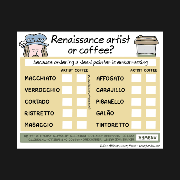 Renaissance artist of coffee? by WrongHands