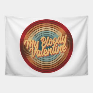 My Bloody Valentine Vintage Circle Tapestry