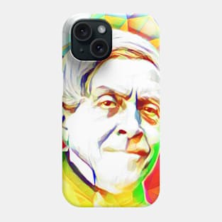 Jules Michelet Colourful Portrait | Jules Michelet Artwork 11 Phone Case