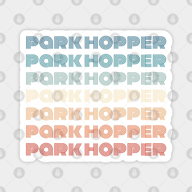 Retro Park Hopper Magnet by MickeysCloset