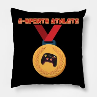 Esports Athlete Gold Medal Pillow