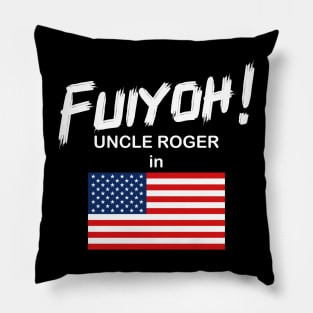 Uncle Roger World Tour - Fuiyoh - USA Pillow