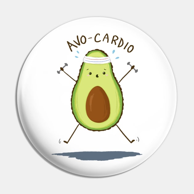 Avo-Cardio Pin by Jennisney