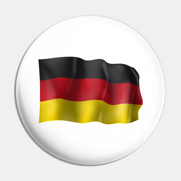 Germany flag Pin by SerenityByAlex