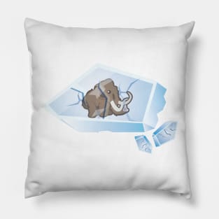 Just a Cute Frozen Mammoth Pillow