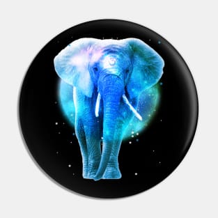 The God Elephant coming from the Stars Pin