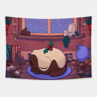 Pudkitt's Cozy Christmas Tapestry