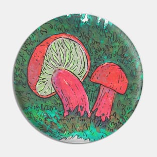 Mushrooms Pin