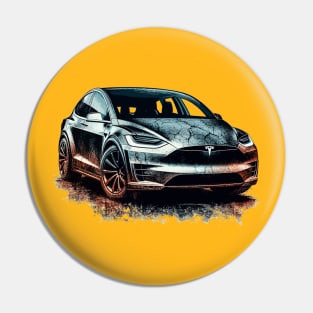 Tesla Model X Pin