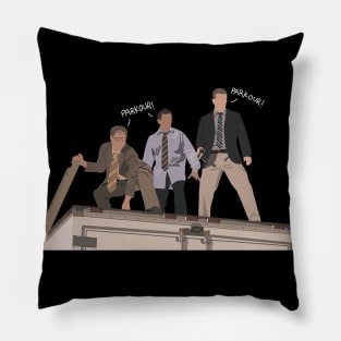 Parkour the office Pillow