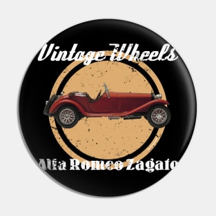 Vintage Wheels - Alfa Romeo Zagato Pin