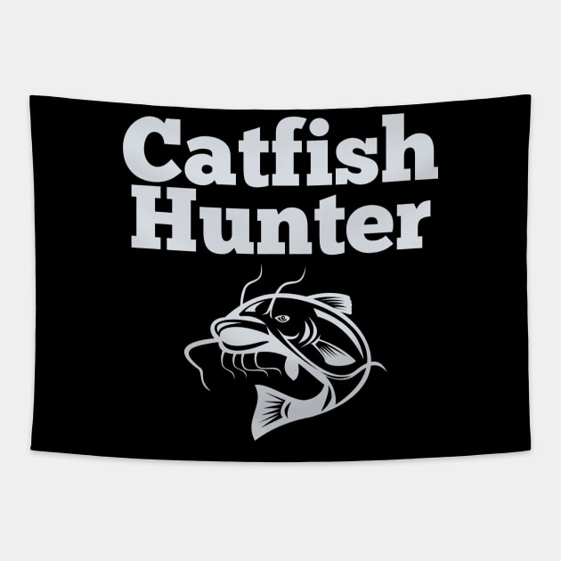 Catfish Hunter Tapestry by HobbyAndArt