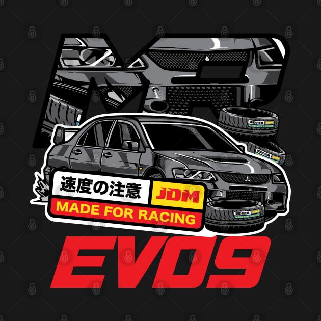 EVO 9 MR by Rockartworks