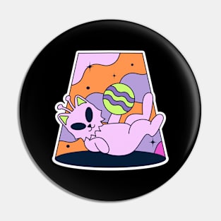 Playful Alien Pin