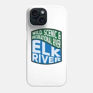 Elk River Wild, Scenic and Recreational River Wave Phone Case