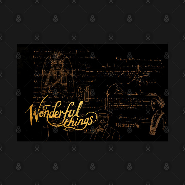 Wonderful Things - King Tut & Howard Carter (DARK) Mask by CRWPROD