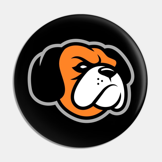 Beast Bulldog Baseball Mascot Fan T-Shirt: Unleash Your Team Spirit with a Fierce Bulldog Design! Pin by CC0hort