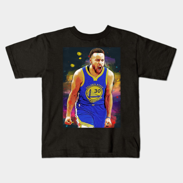 Stephen Curry NBA Golden State Warriors - Stephen Curry - Kids T-Shirt ...