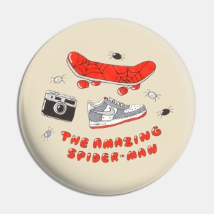 Spider kit//Drawing for fans Pin