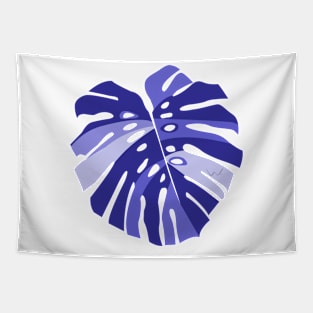 Striped monstera Tapestry