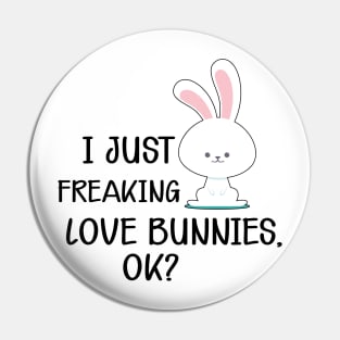 Bunny - I just freaking love bunnies, Ok? Pin