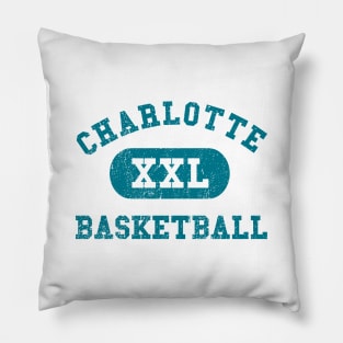 Charlotte Basketball Pillow