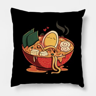 Noodle Spa Ramen Lover by Tobe Fonseca Pillow