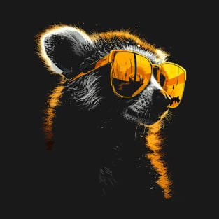 Lemur Sunglasses T-Shirt