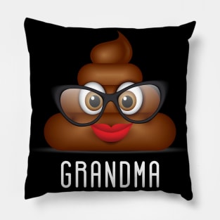 Grandma Poop Family Matching Pillow