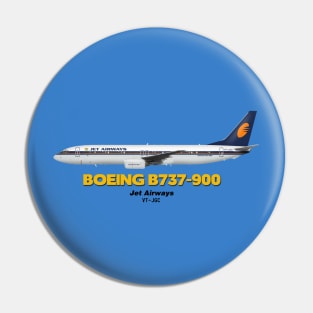 Boeing B737-900 - Jet Airways Pin