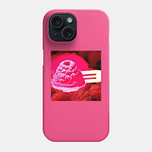 Raspberry Sorbet art Phone Case