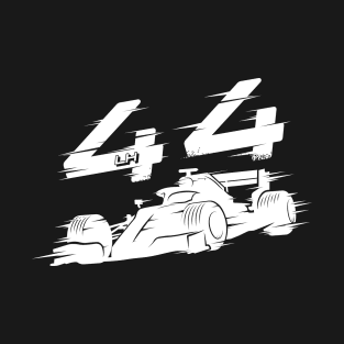 We Race On! 44 [White] T-Shirt