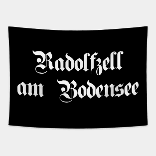 Radolfzell am Bodensee written with gothic font Tapestry