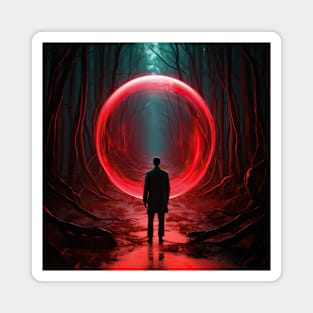 Red Forest Encounter Magnet