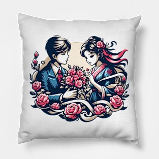 Happy valentine Pillow