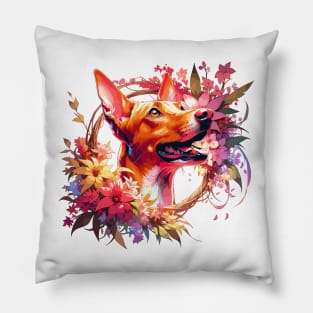 Cirneco dell'Etna Joyful Mothers Day Dog Mom Gift Pillow