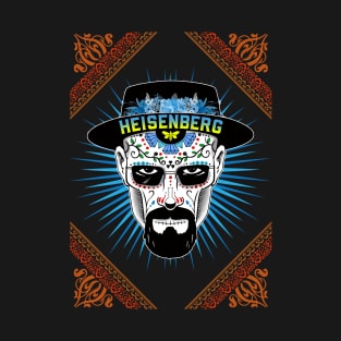 Heisenberg Sugar Skull with Border T-Shirt